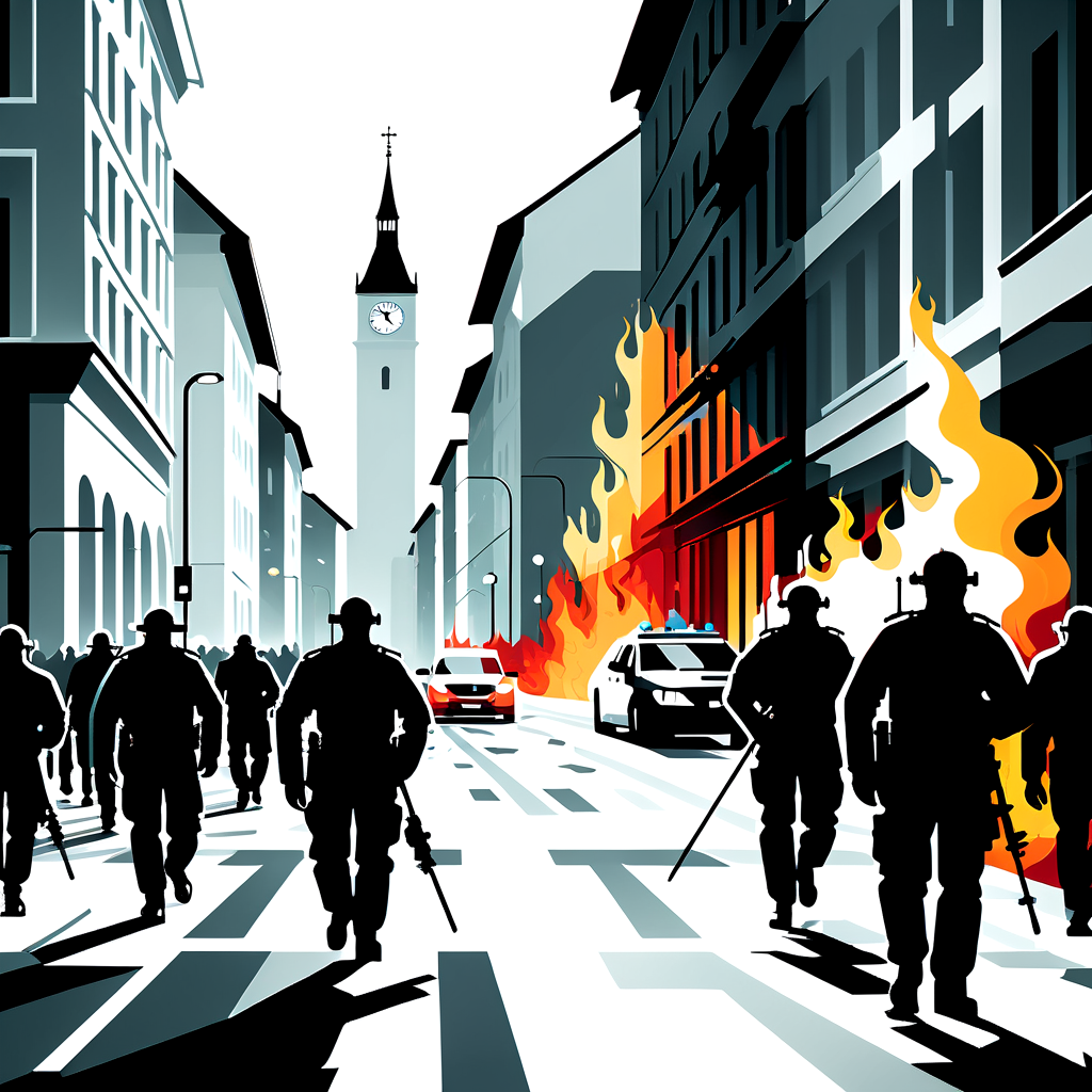 Bern: Kantonspolizei veröffentlicht verpixelte Fahndungsbilder nach Ausschreitungen