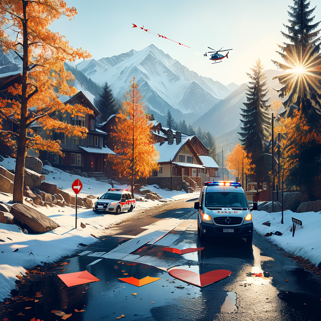 Incidente a Sedrun: anziano confonde l'acceleratore con il freno e investe gruppo di persone