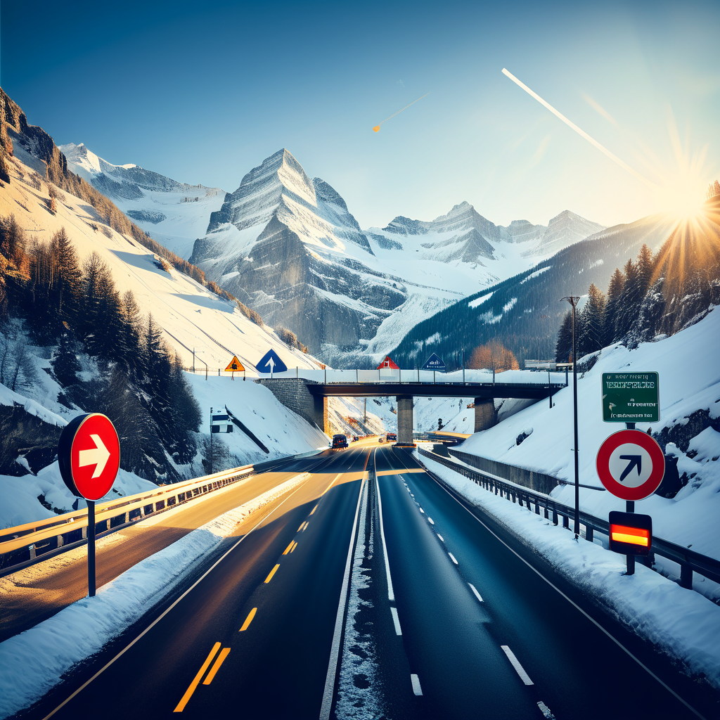 Schweiz erwägt Transitgebühr für ausländische Fahrzeuge - nur für Nord-Süd-Verkehr