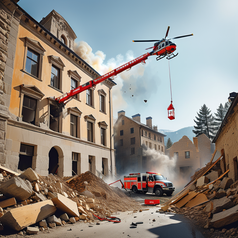 Grave incidente durante i lavori di ristrutturazione a Raschvella