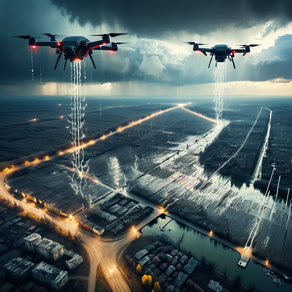 Russland startet beispiellose Drohnenschlacht gegen die Ukraine