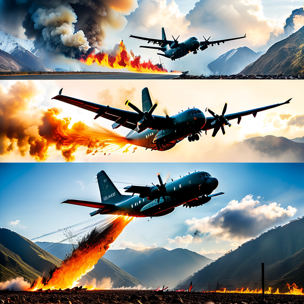 Lockheed Martin C-130 Hercules seit sechs Jahrzehnten im Einsatz, trotz jüngstem Unfall in Kolumbien