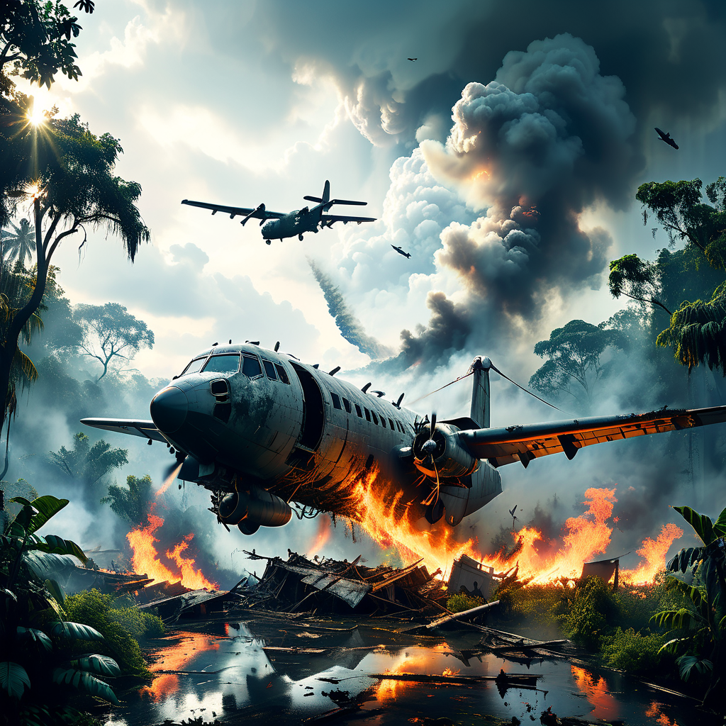 Schwerstes Unglück in der Geschichte der kolumbianischen Luftwaffe: Absturz eines Militärflugzeugs fordert 66 Todesopfer