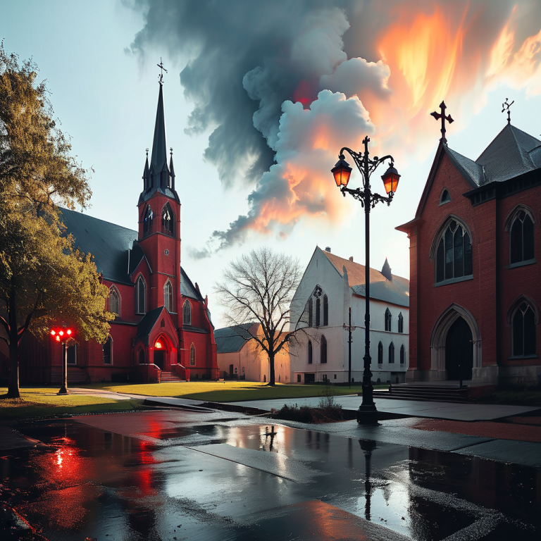 Protest gegen geplantes Sexgewerbe neben Kirche und Kindergarten in Thayngen