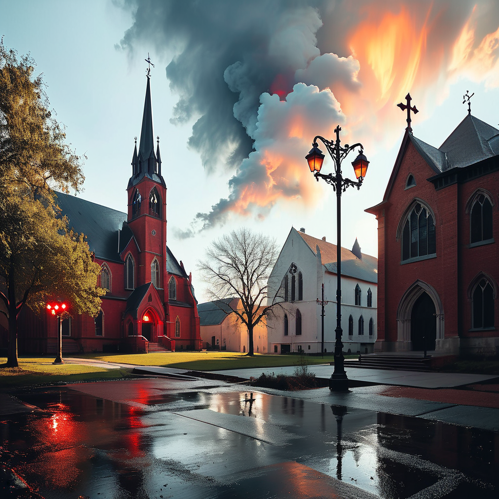 Protest gegen geplantes Sexgewerbe neben Kirche und Kindergarten in Thayngen