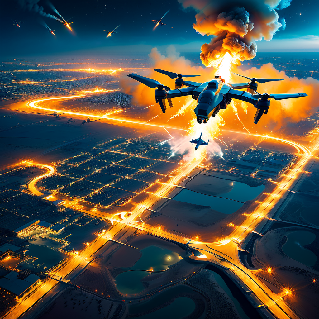 Drohnenangriff auf Kuwaiter Flughafen: Treibstofflager getroffen