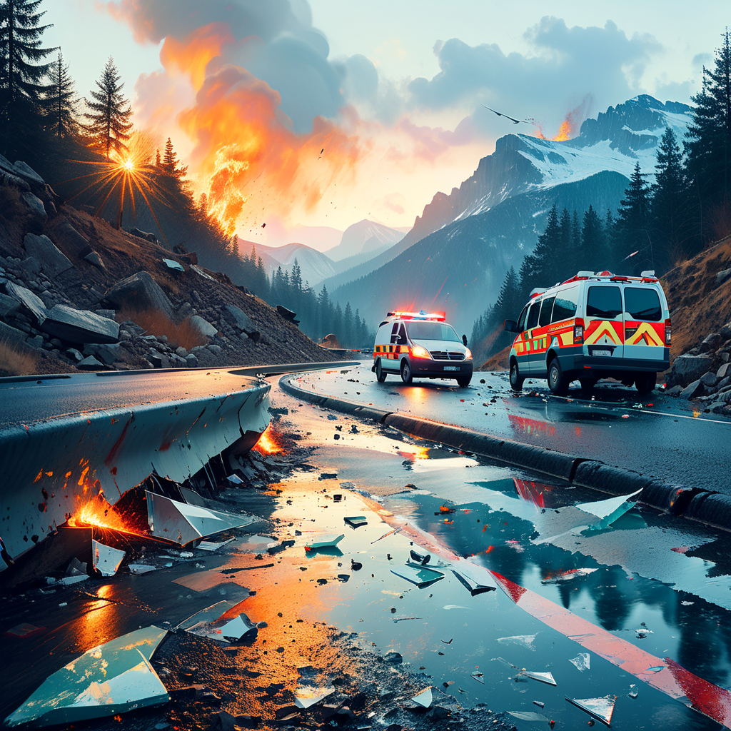 Tre feriti in un incidente stradale a Silvaplana