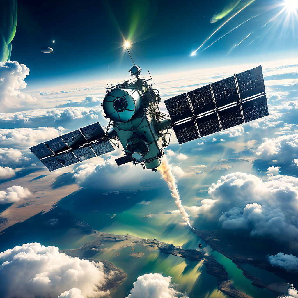 Neue Umweltbedrohung durch verglühende Satelliten