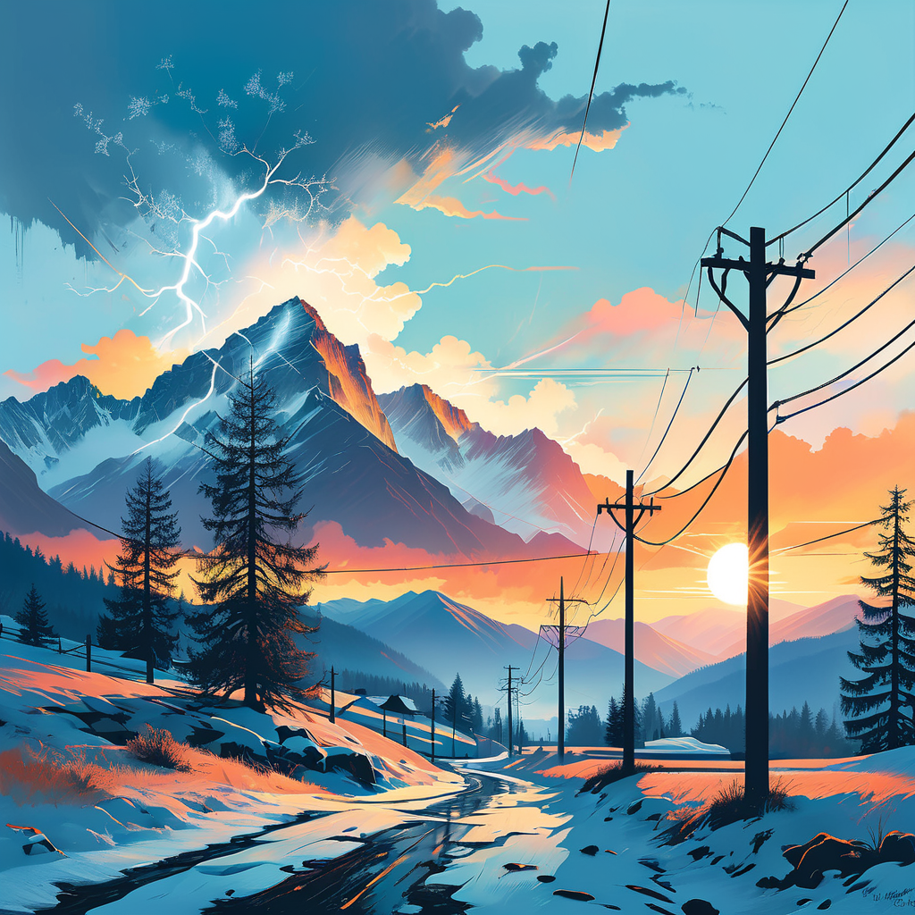 Stromversorgungsunterbrechung im Berner Oberland