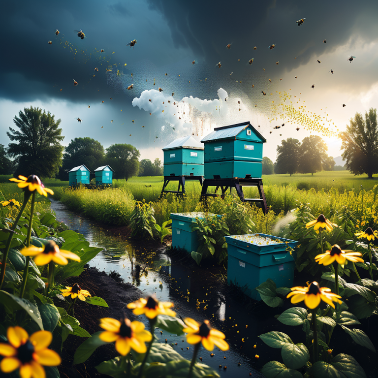 Grave avvelenamento di api causato da biocida nel 2025