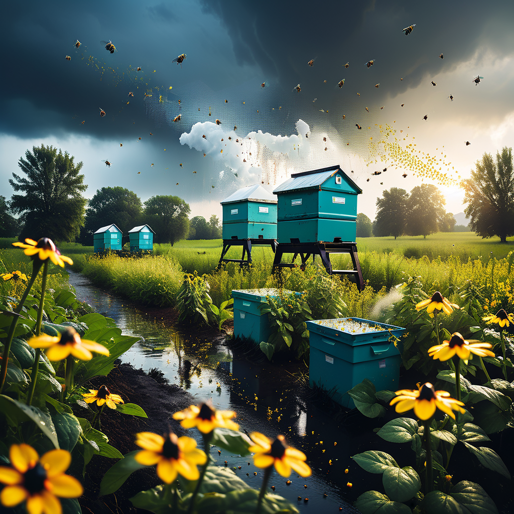 Grave avvelenamento di api causato da biocida nel 2025