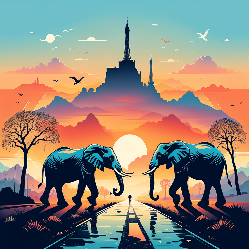 Elefanten Rosy und Maya verlassen den Zoo Basel