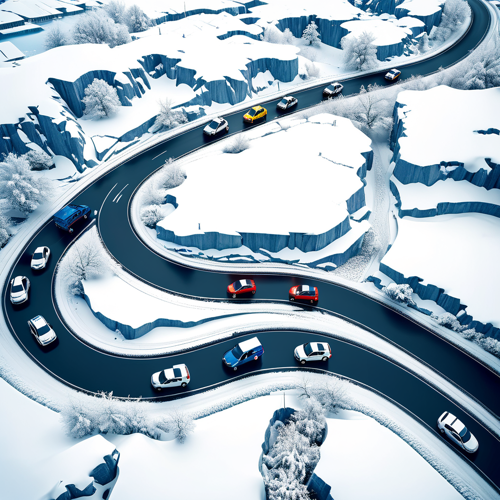 Schneefall sorgt in der Ostschweiz für zahlreiche Verkehrsunfälle