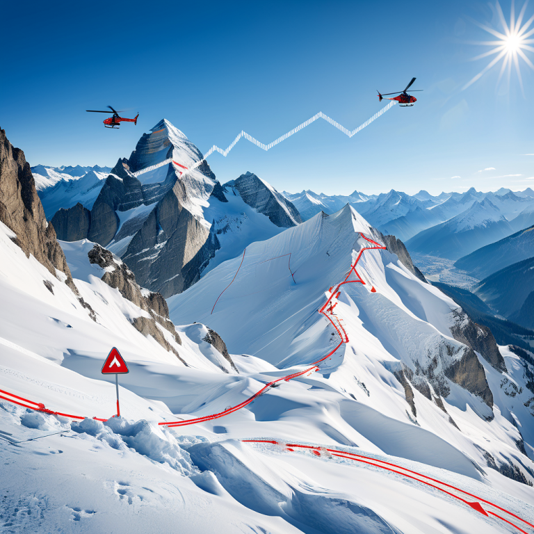 Rückgang der tödlichen Unfälle in den Schweizer Alpen