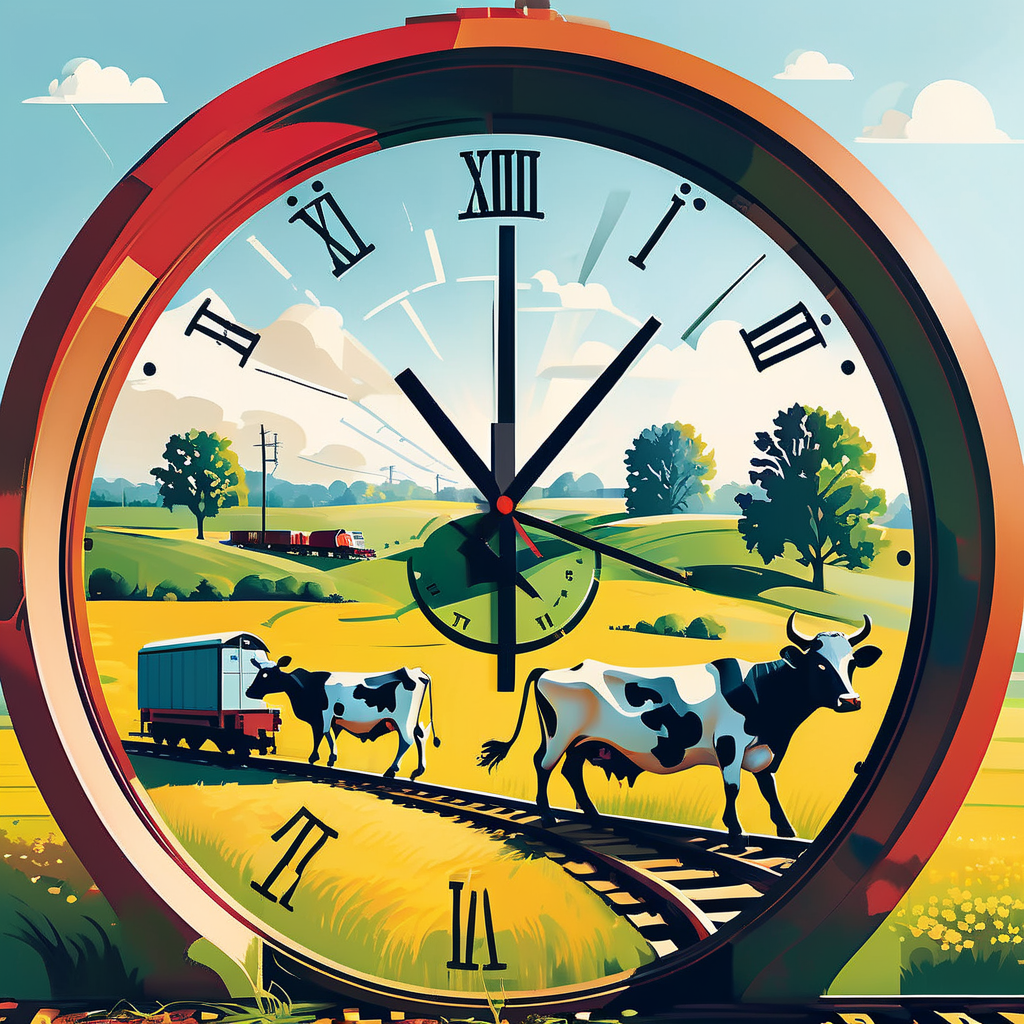 Sommerzeit-Umstellung: Bemerkenswerte Fakten vom Milchverlust bis zu doppelten Zugfahrten