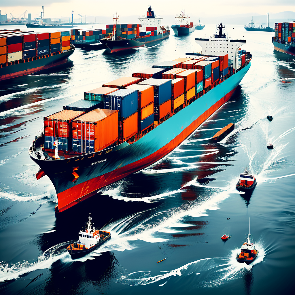 Kriegsbedingte Turbulenzen in der Containerschifffahrt