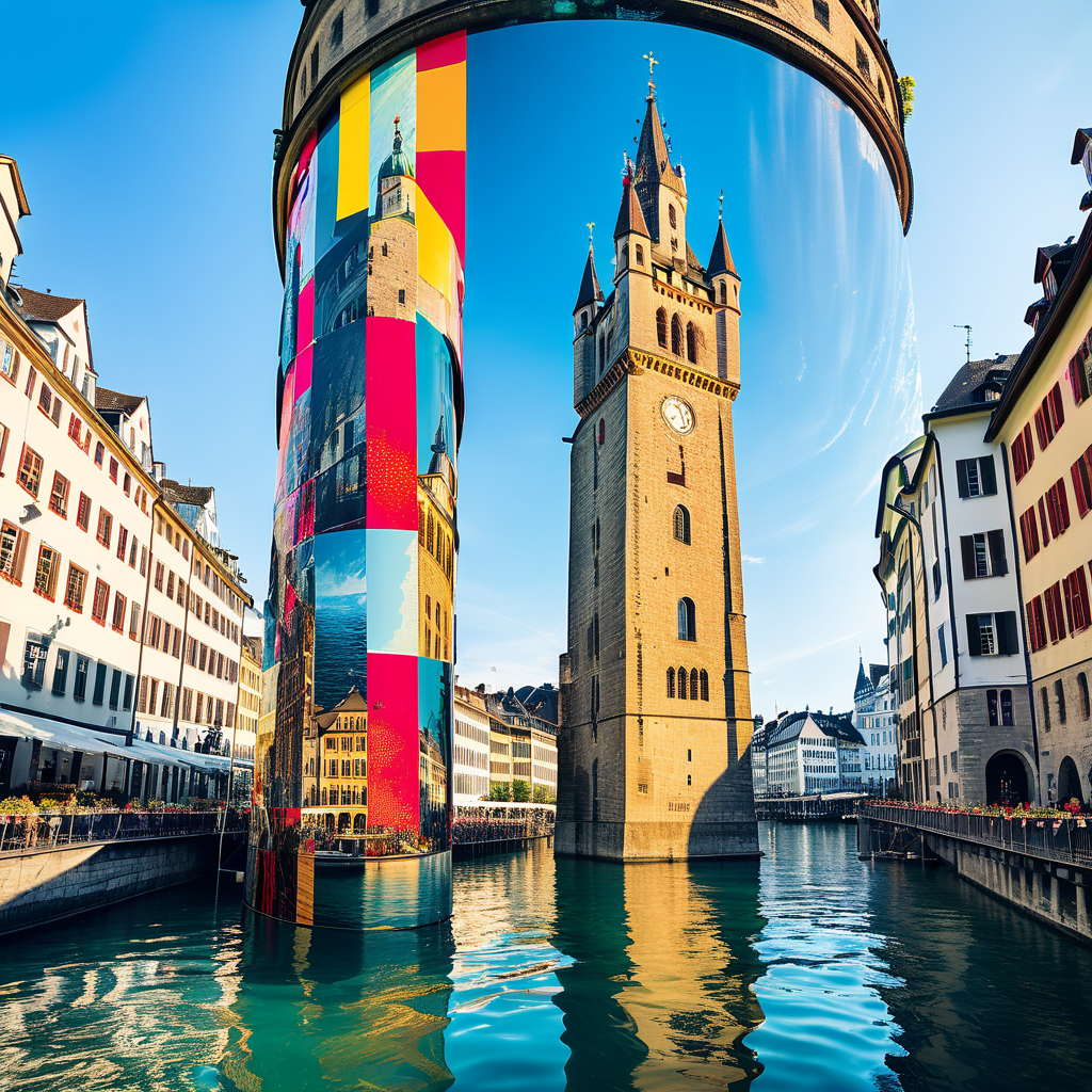 Über zwei Jahre wird das Grossmünster hinter einem Kunstwerk verborgen. Shirana Shahbazi kreiert Zürichs größtes Kunstprojekt