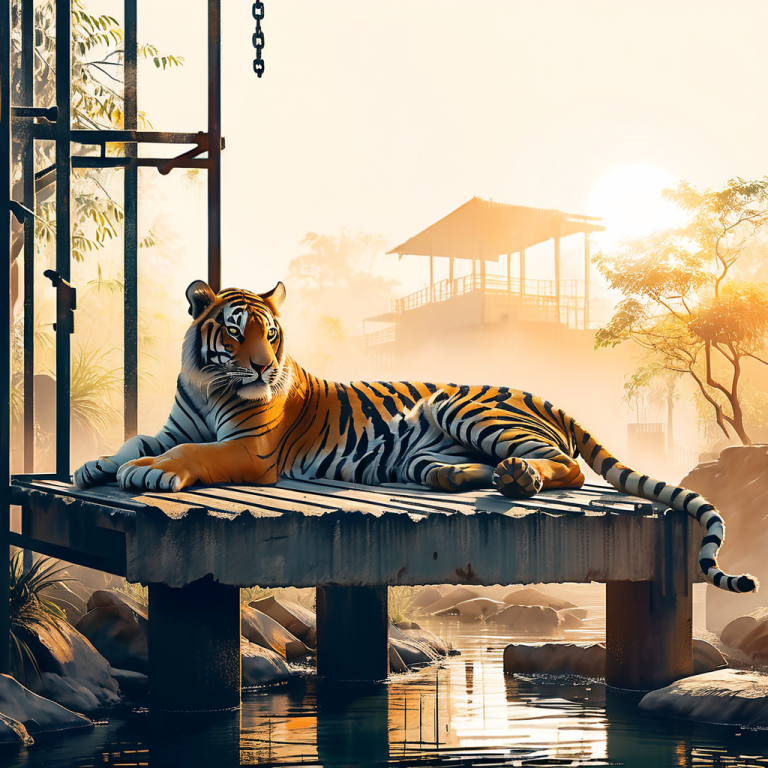 Dunkle Realität der Tiger-Selfie-Touristenattraktionen in Thailand