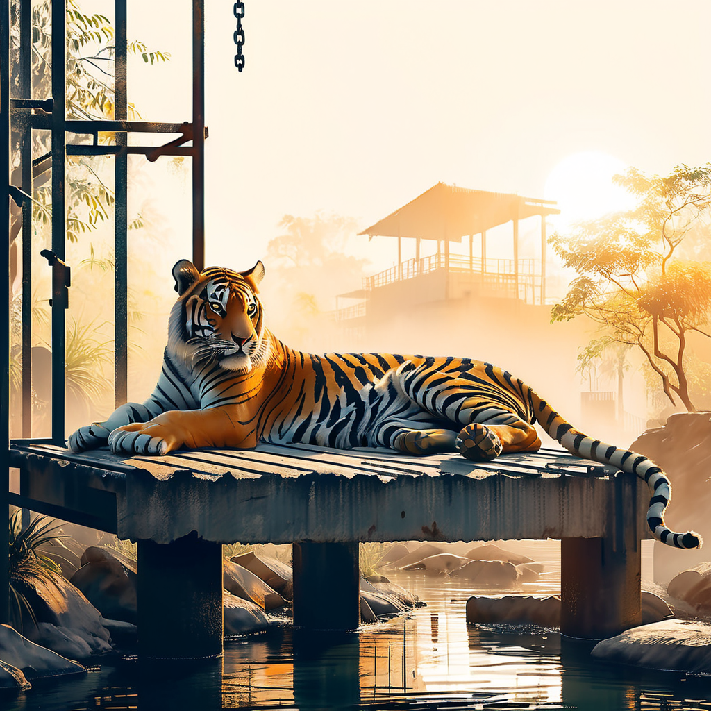 Dunkle Realität der Tiger-Selfie-Touristenattraktionen in Thailand