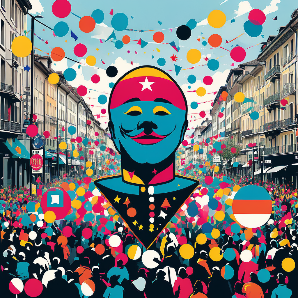 Friedlicher Protestzug gegen Rechtsextremismus in Lausanne