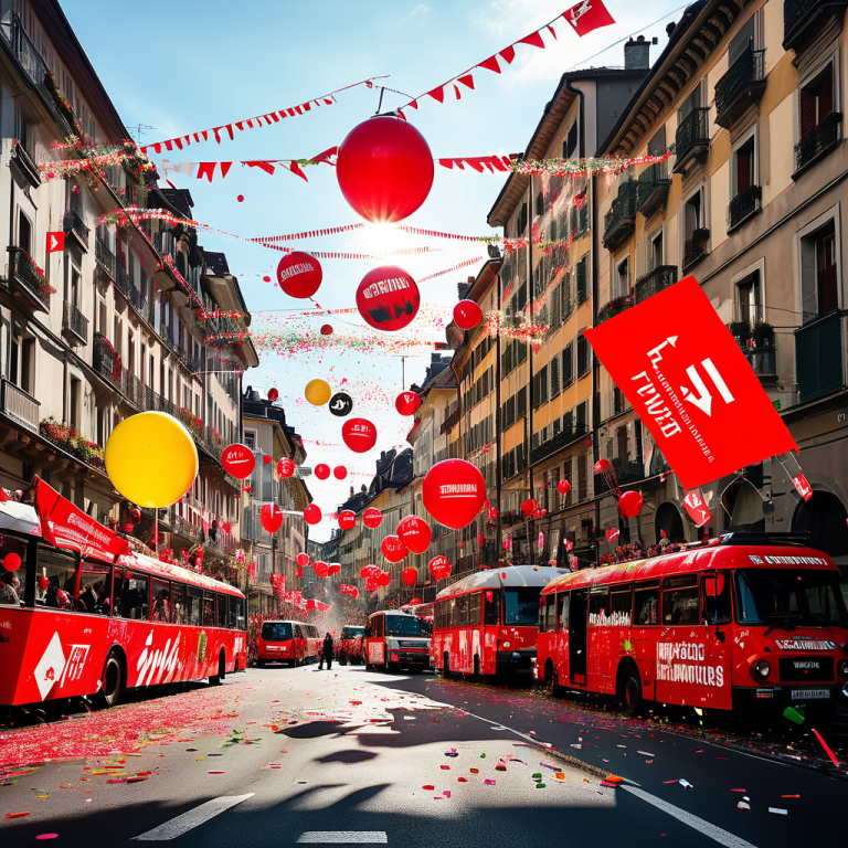 Demonstration unter dem Motto «Antifaschistischer Karneval» in Lausanne richtet sich gegen den Aufstieg des Faschismus