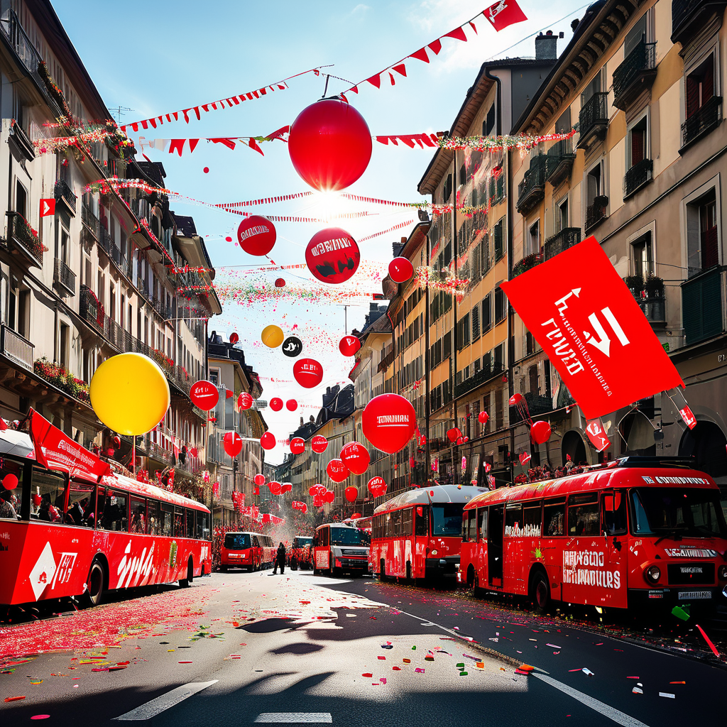 Demonstration unter dem Motto «Antifaschistischer Karneval» in Lausanne richtet sich gegen den Aufstieg des Faschismus