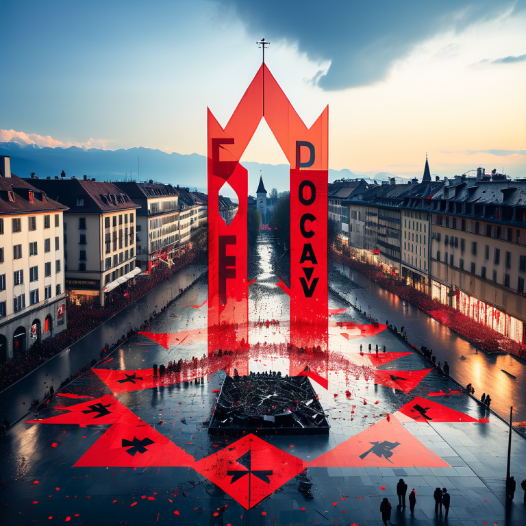 Tausende demonstrieren in Lausanne gegen den Faschismus