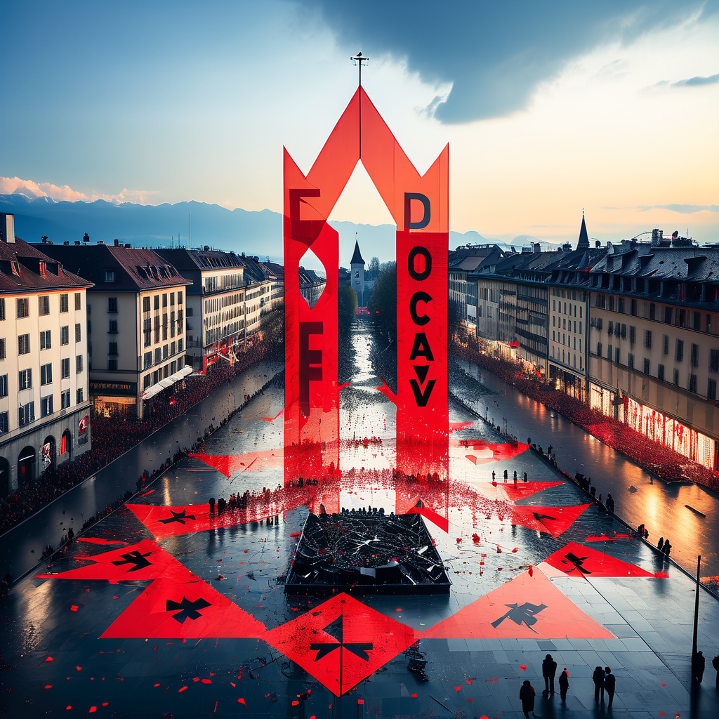 Tausende demonstrieren in Lausanne gegen den Faschismus