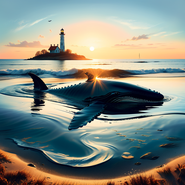 Buckelwal bleibt in Wismarbucht nach Strandung liegen