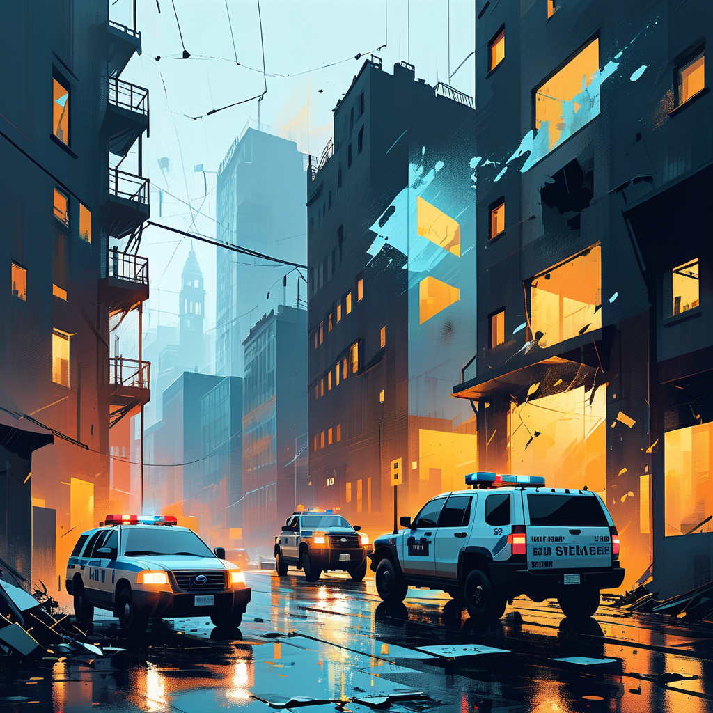 Wochenendaktivitäten der Landespolizei: Einbrüche und Einsätze