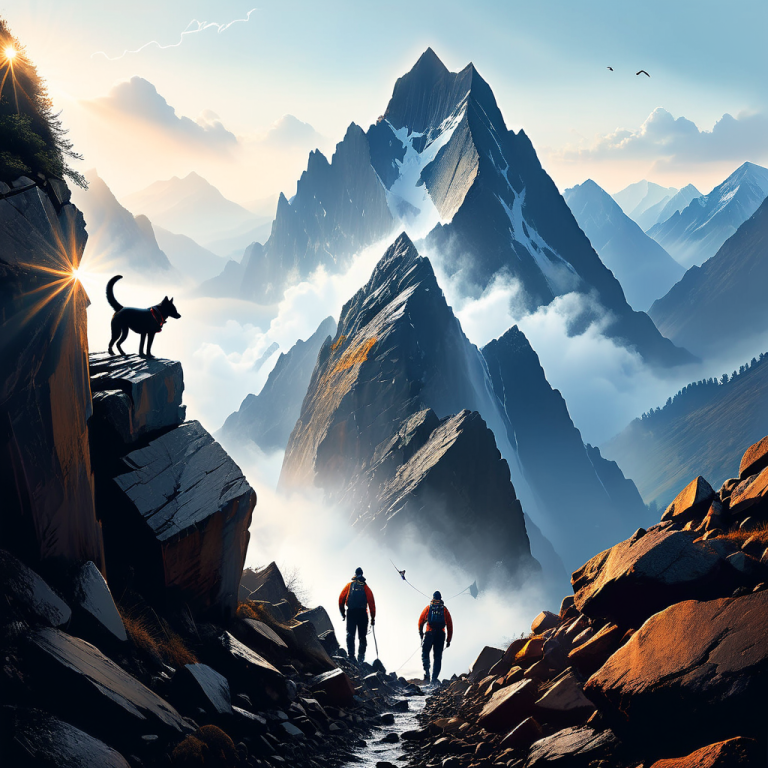 Zwei Jugendliche und ihr Hund aus Felswand gerettet