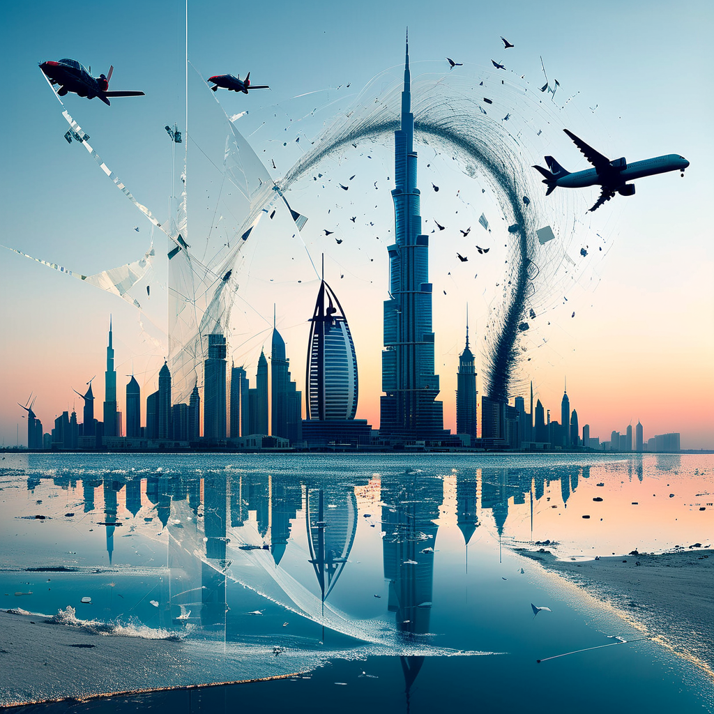 Dubai unter Druck: Drohnenangriffe stören Glanzmetropole