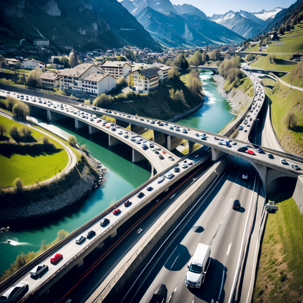 Staus am Gotthard durch Ostern und Ferienbeginn erwartet