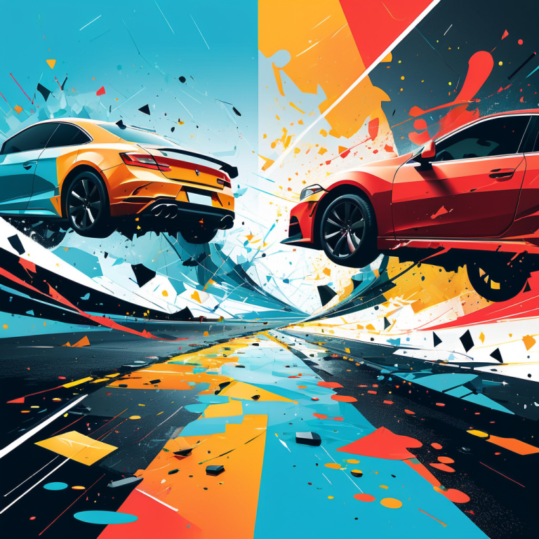 Schwerer Unfall nach Überholmanöver – vier Verletzte gesucht