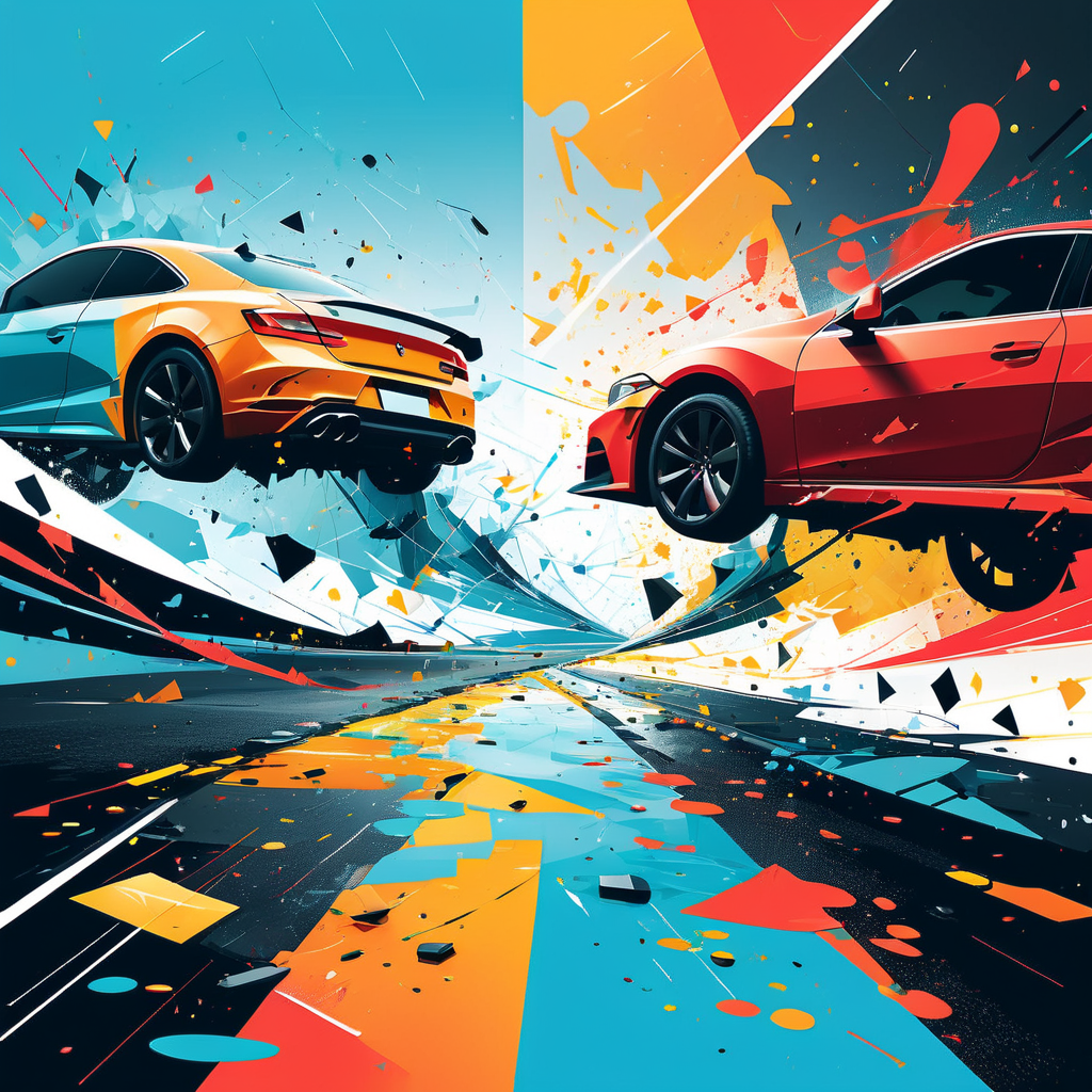 Schwerer Unfall nach Überholmanöver – vier Verletzte gesucht