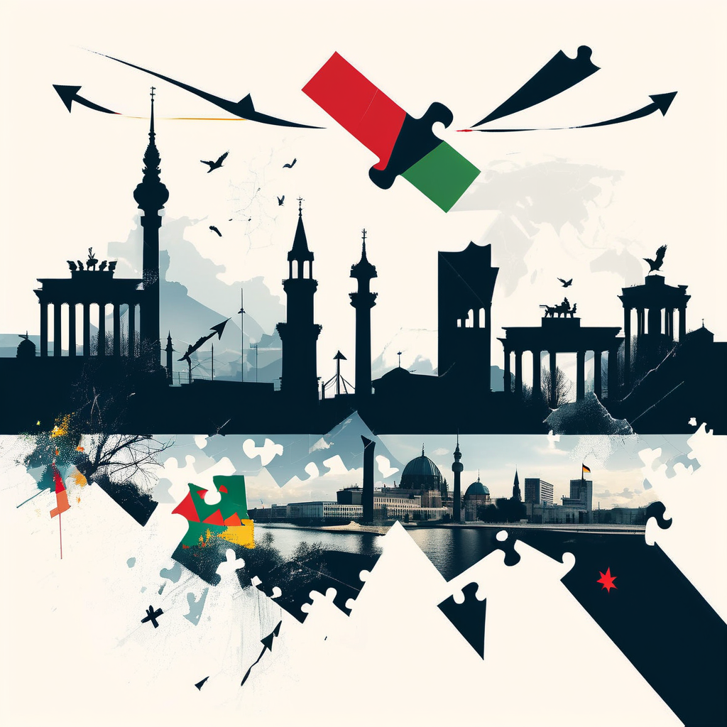 Empfang von syrischem Übergangspräsidenten in Berlin