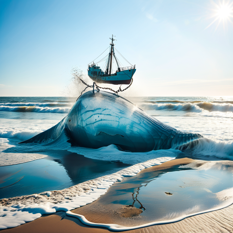 Buckelwal vor Wismar weiterhin gefangen und geschwächt