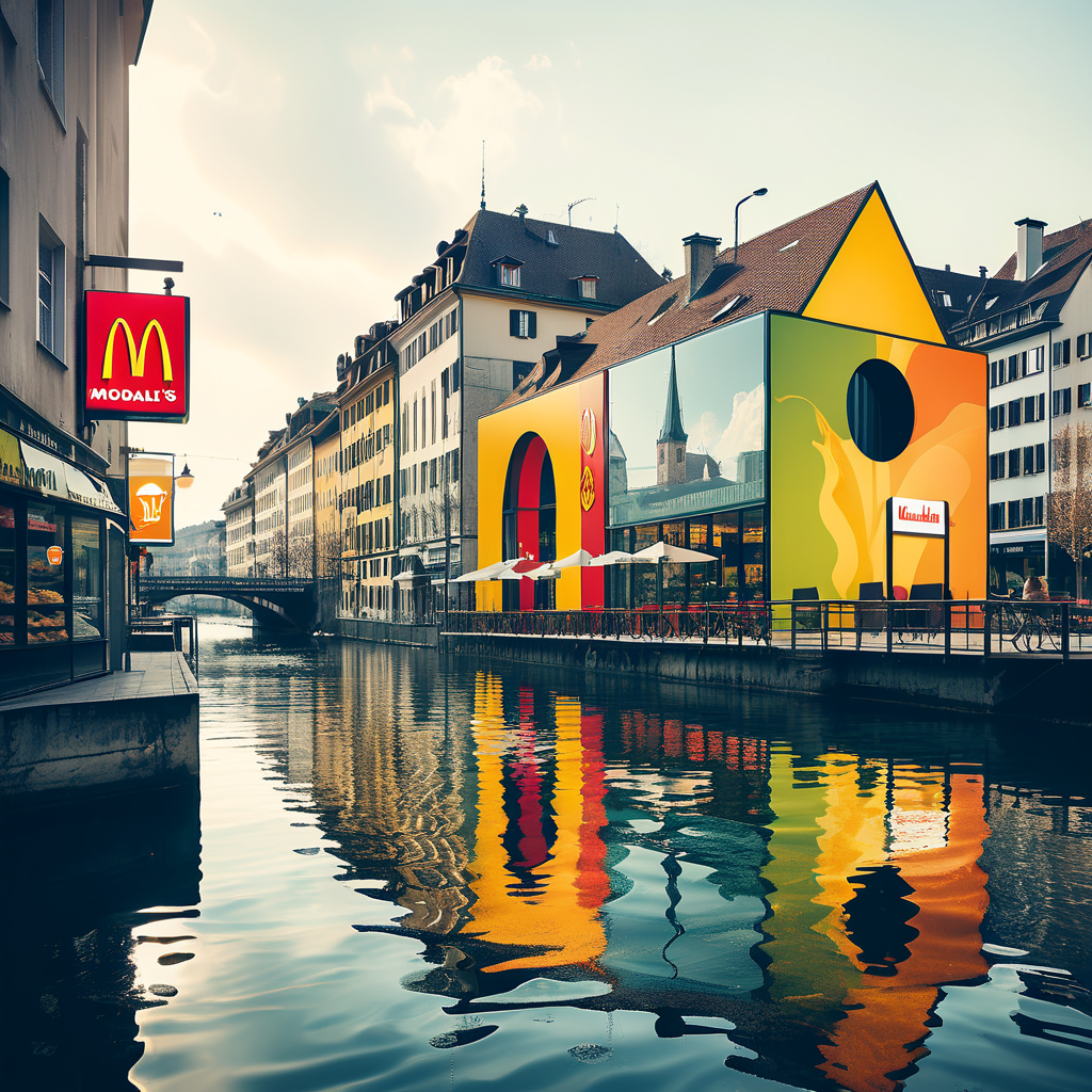 Emma Thompson protestiert gegen geplante McDonald's-Filiale am Limmatquai in Zürich