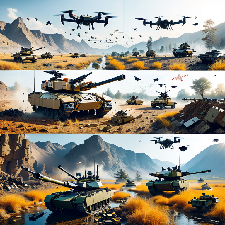 Kriegsführung im Wandel: Billigdrohnen und konventionelle Waffen