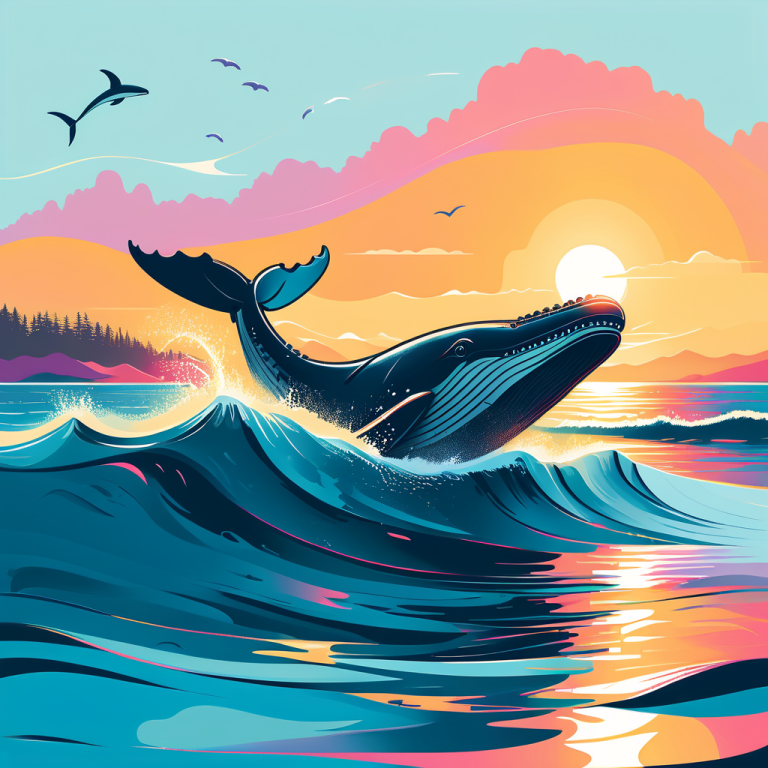 Bewegung bei gestrandetem Buckelwal in der Ostsee