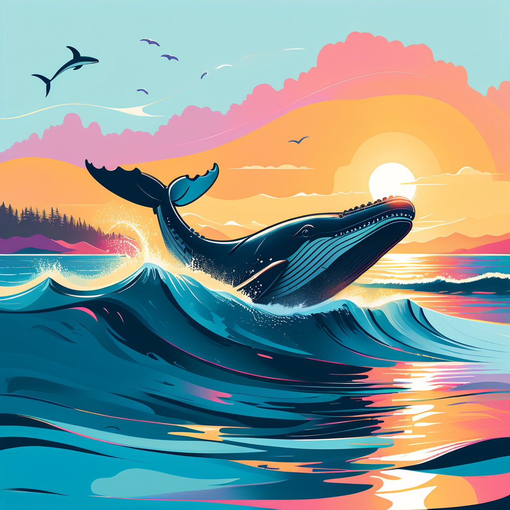 Bewegung bei gestrandetem Buckelwal in der Ostsee