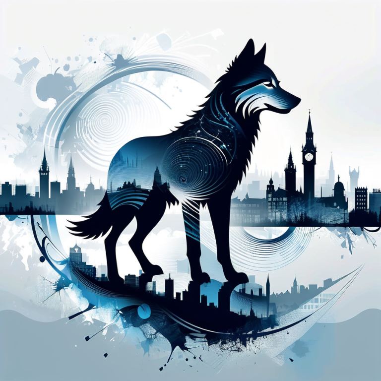 Wolf greift Frau in Einkaufsgebiet Hamburg-Altona an