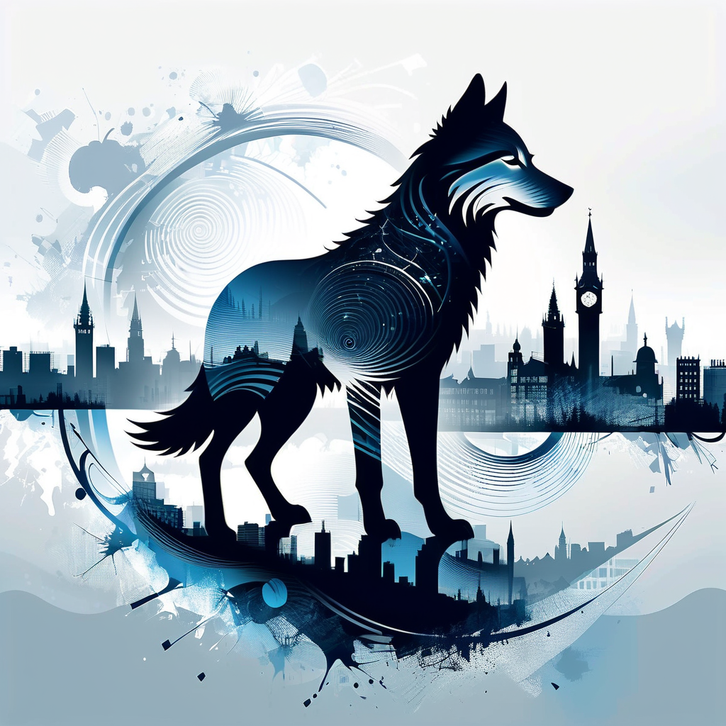 Wolf greift Frau in Einkaufsgebiet Hamburg-Altona an