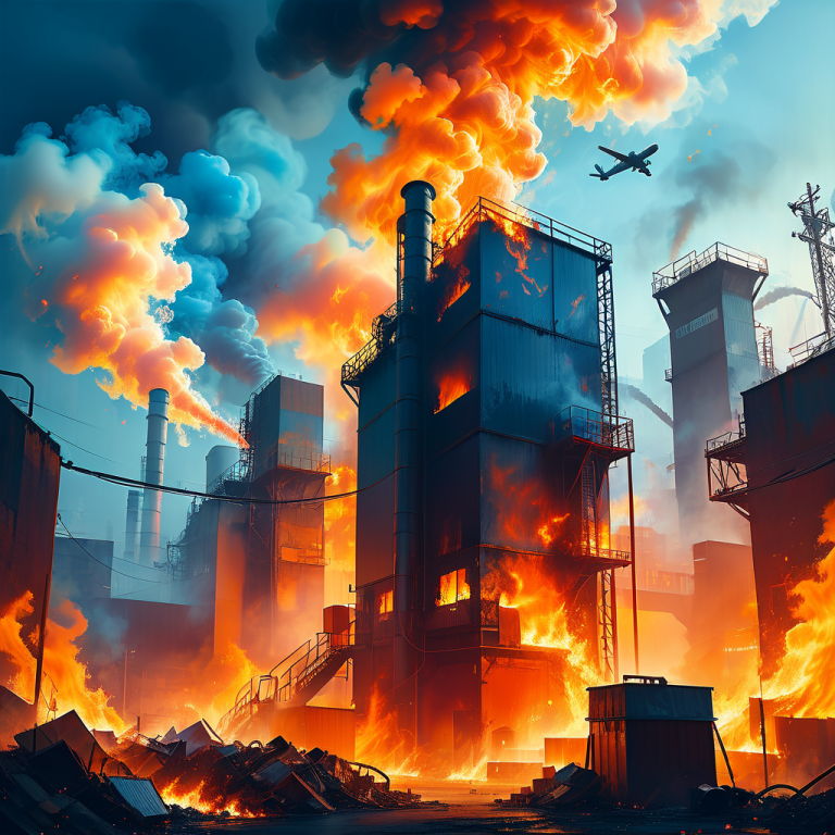 Rauchentwicklung in Biberist: Recyclingfabrik brennt