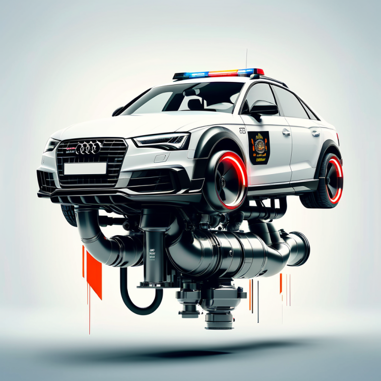 Audi-Fahrer aufgedeckt: Auto massiv modifiziert