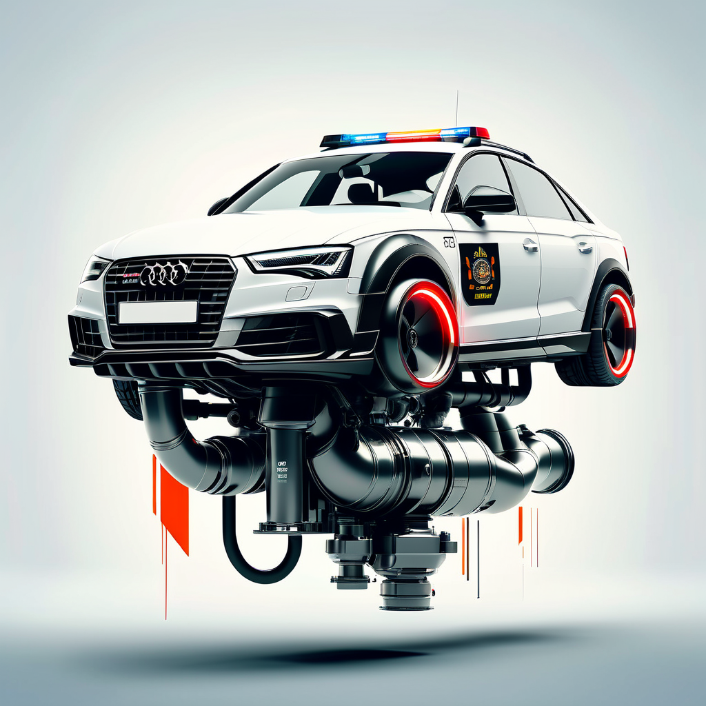 Audi-Fahrer aufgedeckt: Auto massiv modifiziert