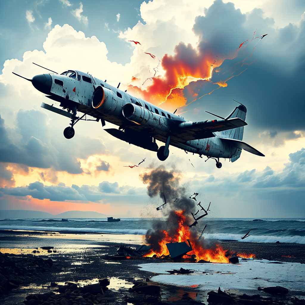 Absturz eines russischen Militärflugzeugs über Krim