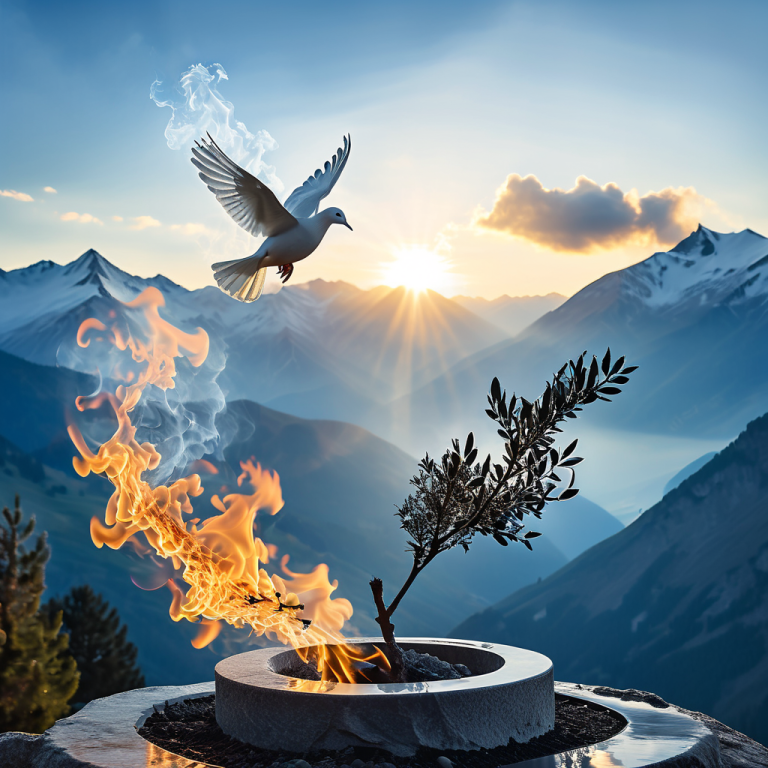 Gedenken der italienischen Botschaft in Crans-Montana