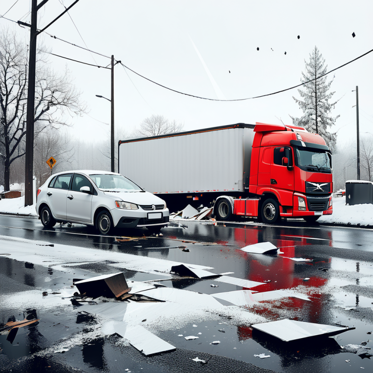 Töfffahrer bei Unfall mit Lastwagen in Willisau verletzt