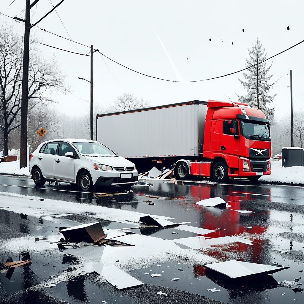 Töfffahrer bei Unfall mit Lastwagen in Willisau verletzt